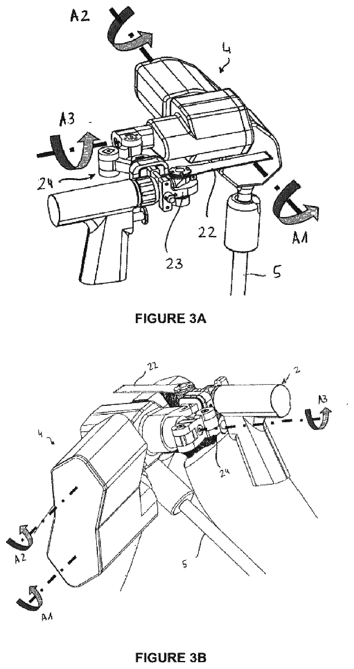 Surgical system for cutting an anatomical structure according to at least one target plane