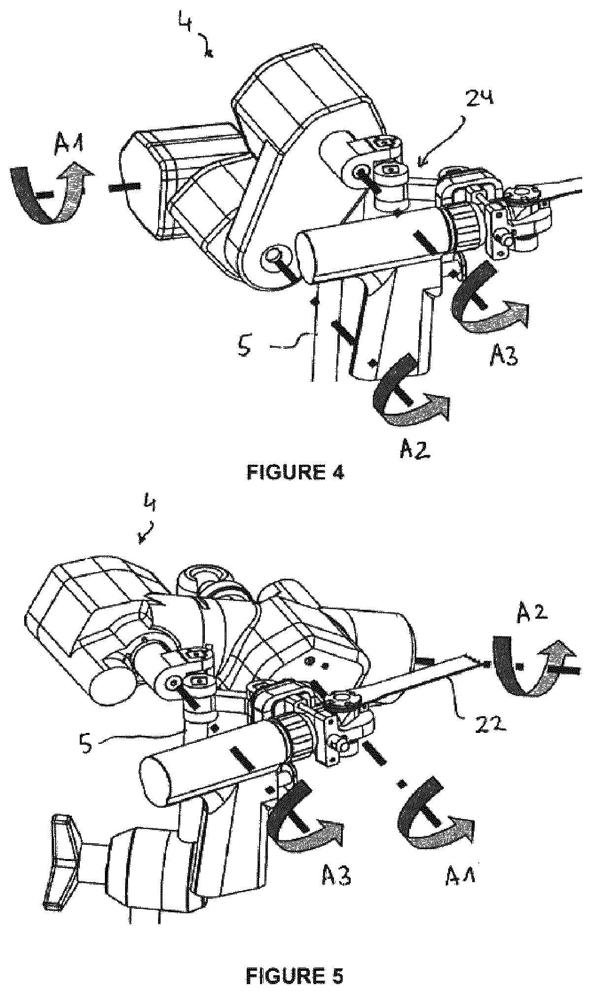Surgical system for cutting an anatomical structure according to at least one target plane