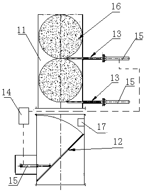 A continuous biomass decomposition process and device