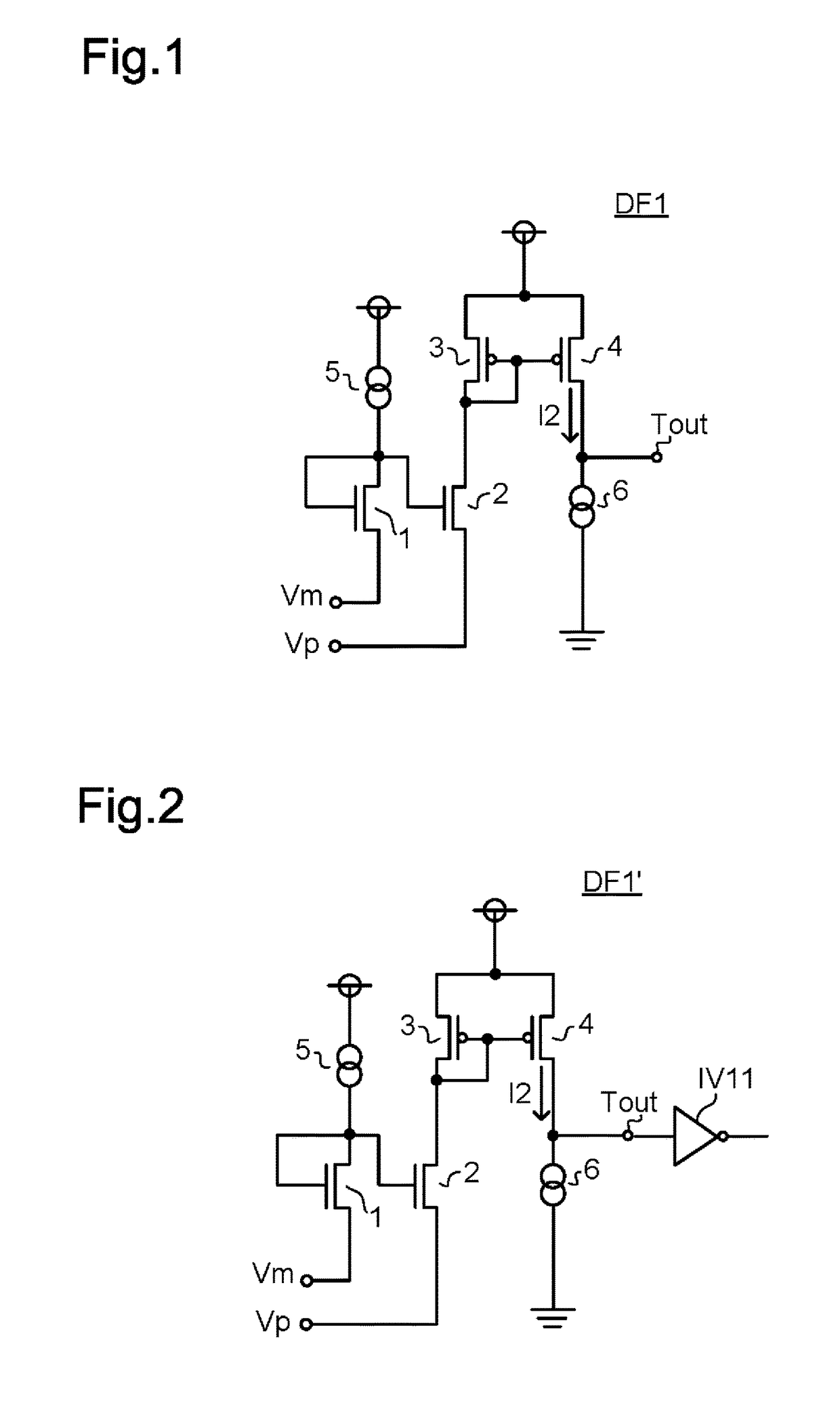 Differential circuit including a current mirror