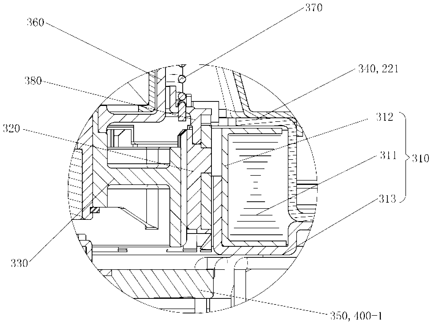 Electromagnetic coil mechanism for single-driving or dual-driving system for washing machine