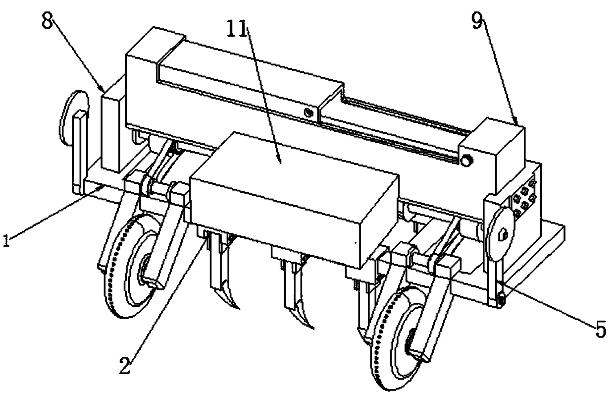 An automatic integrated machine used for farming