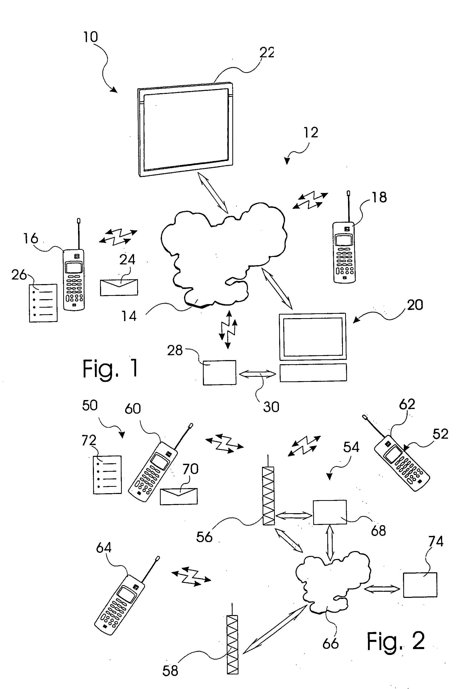 System and method for generating a list of devices in physical proximity of a terminal
