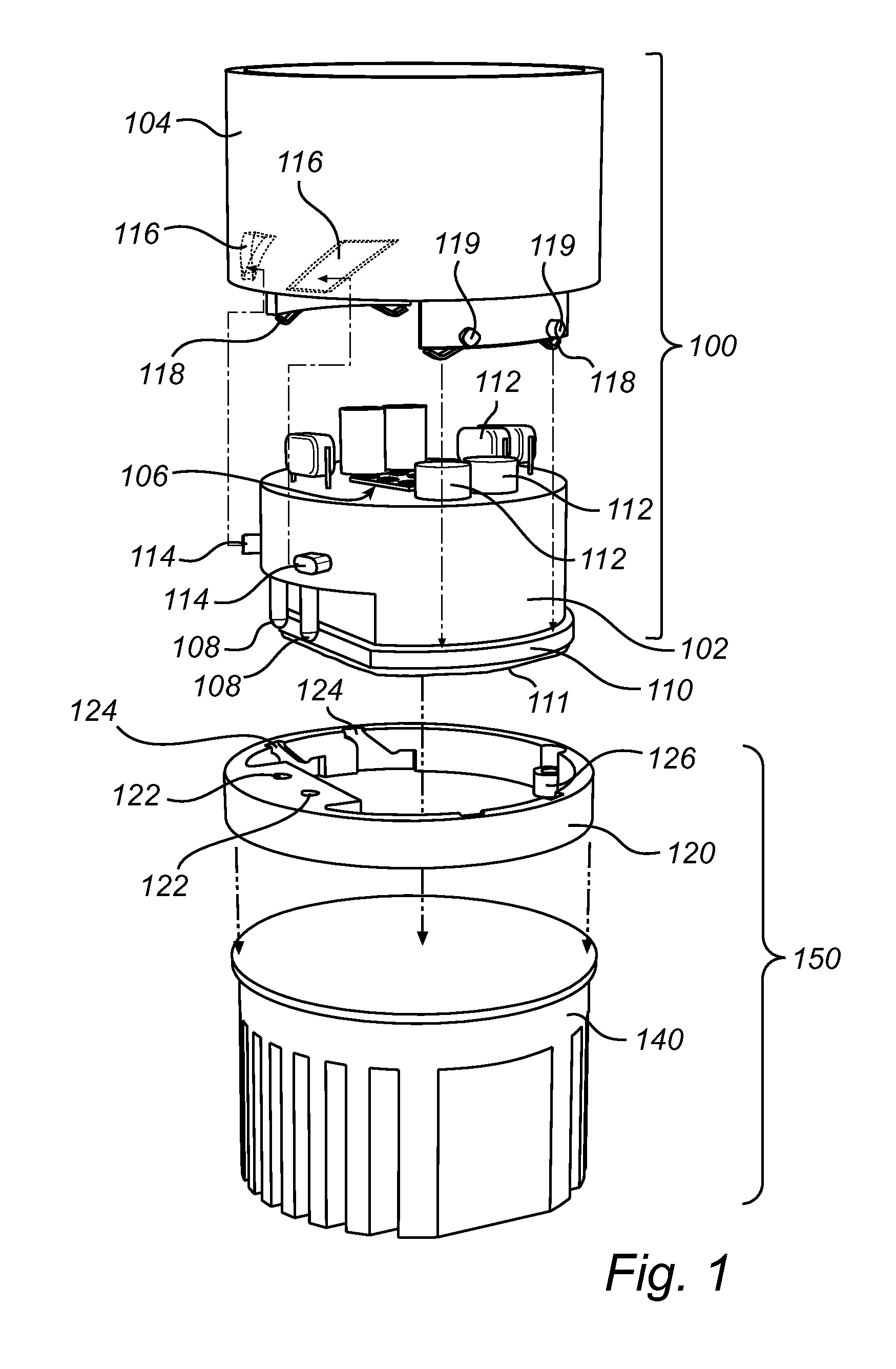 Lighting assembly and socket