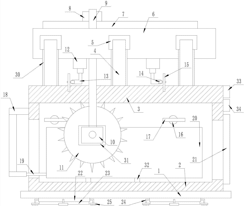 Household mango cutting equipment