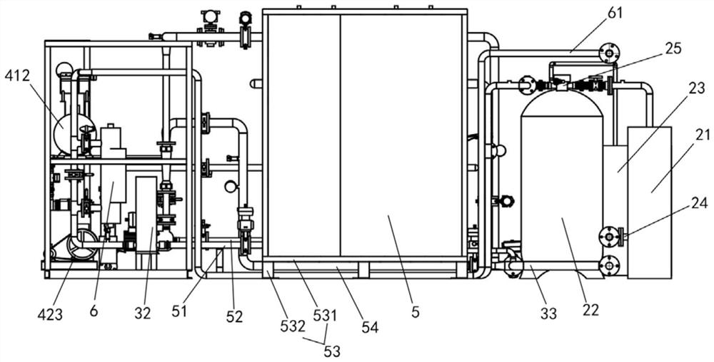 Container type drinking water treatment equipment