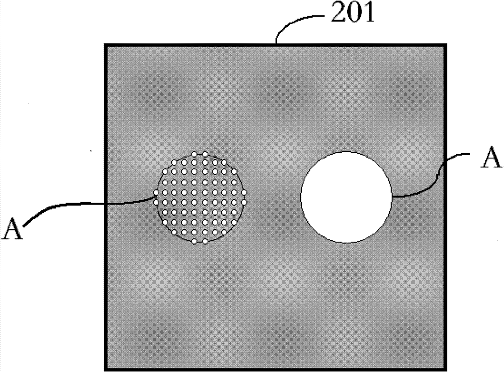 Device and method for carrying out field measurement on wave aberration of projection objective of photoetching machine adopting extended light sources