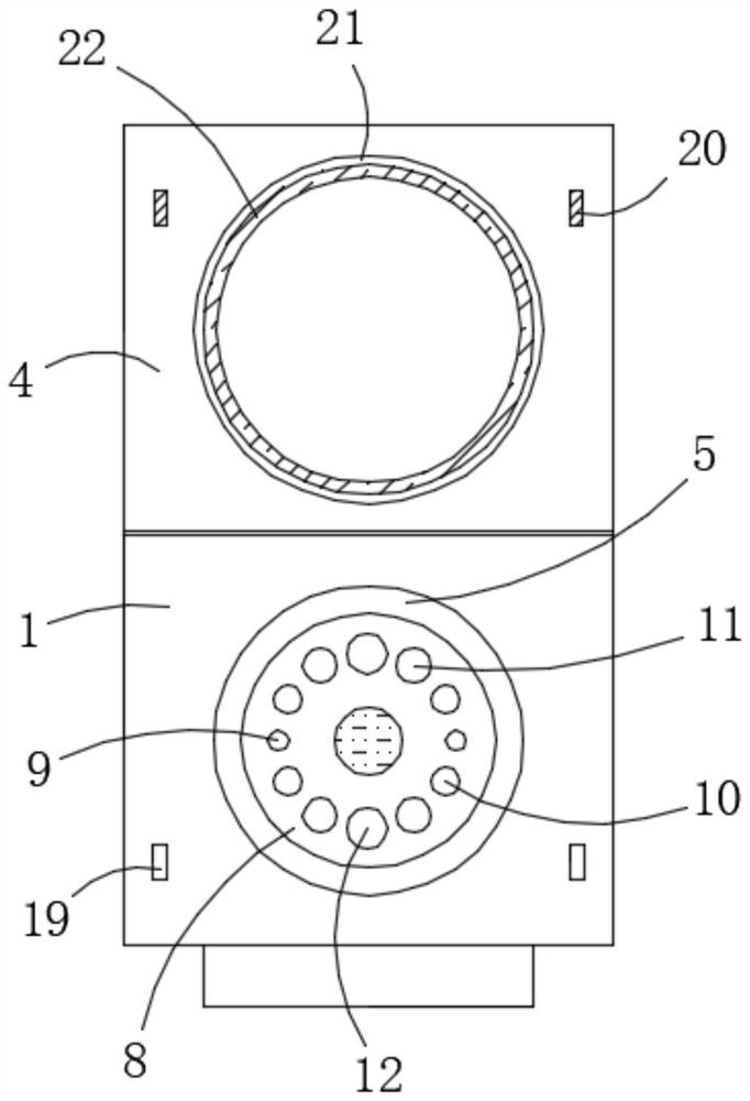 Dialysate high-speed centrifuge for medical dressing production