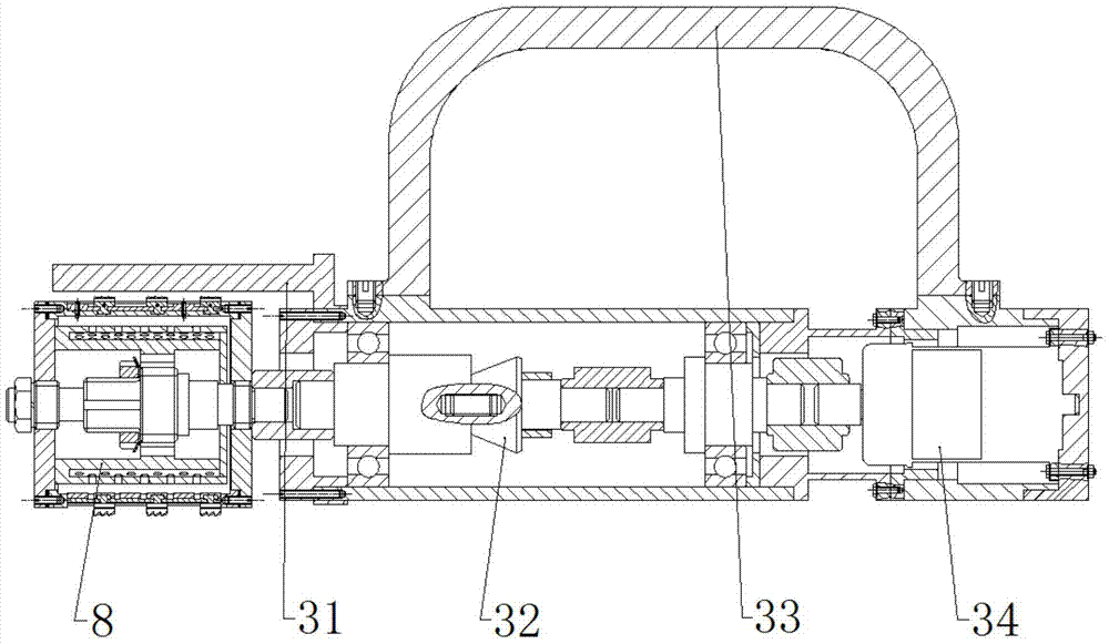 A high-speed rotary escharectomy device for deep second-degree burns