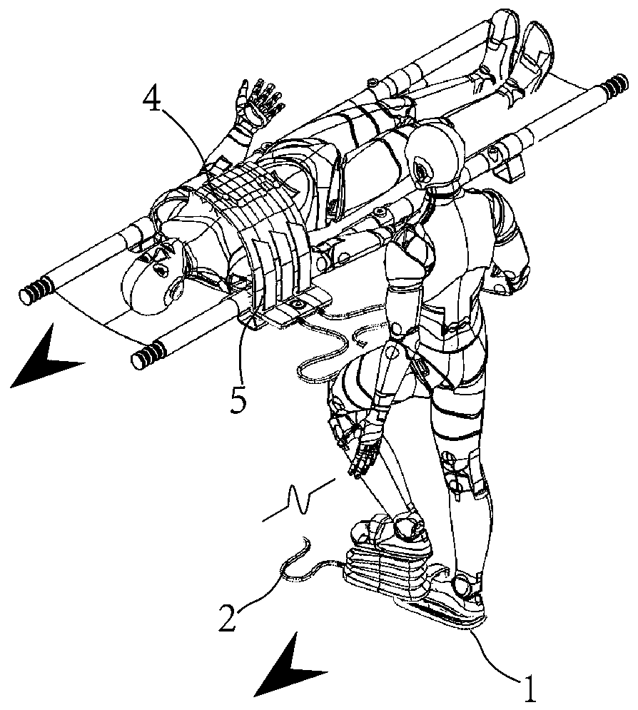 Stepping type cardiopulmonary resuscitation instrument