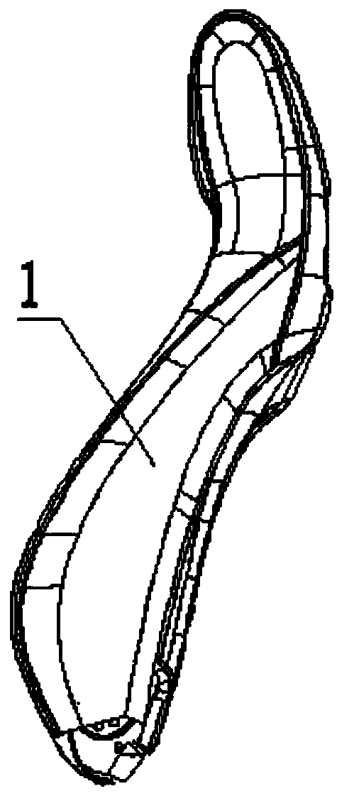 Automobile airbag and mounting structure thereof
