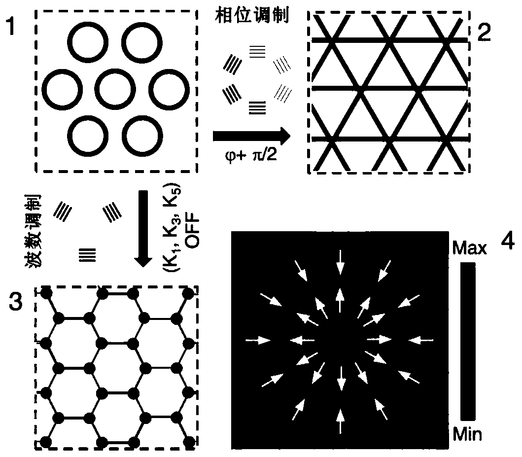 Hexagonal surface wave acoustic tweezer chip for cell arrangement and assembly
