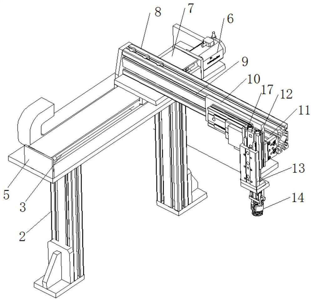 Nut embedding manipulator feeding mechanism