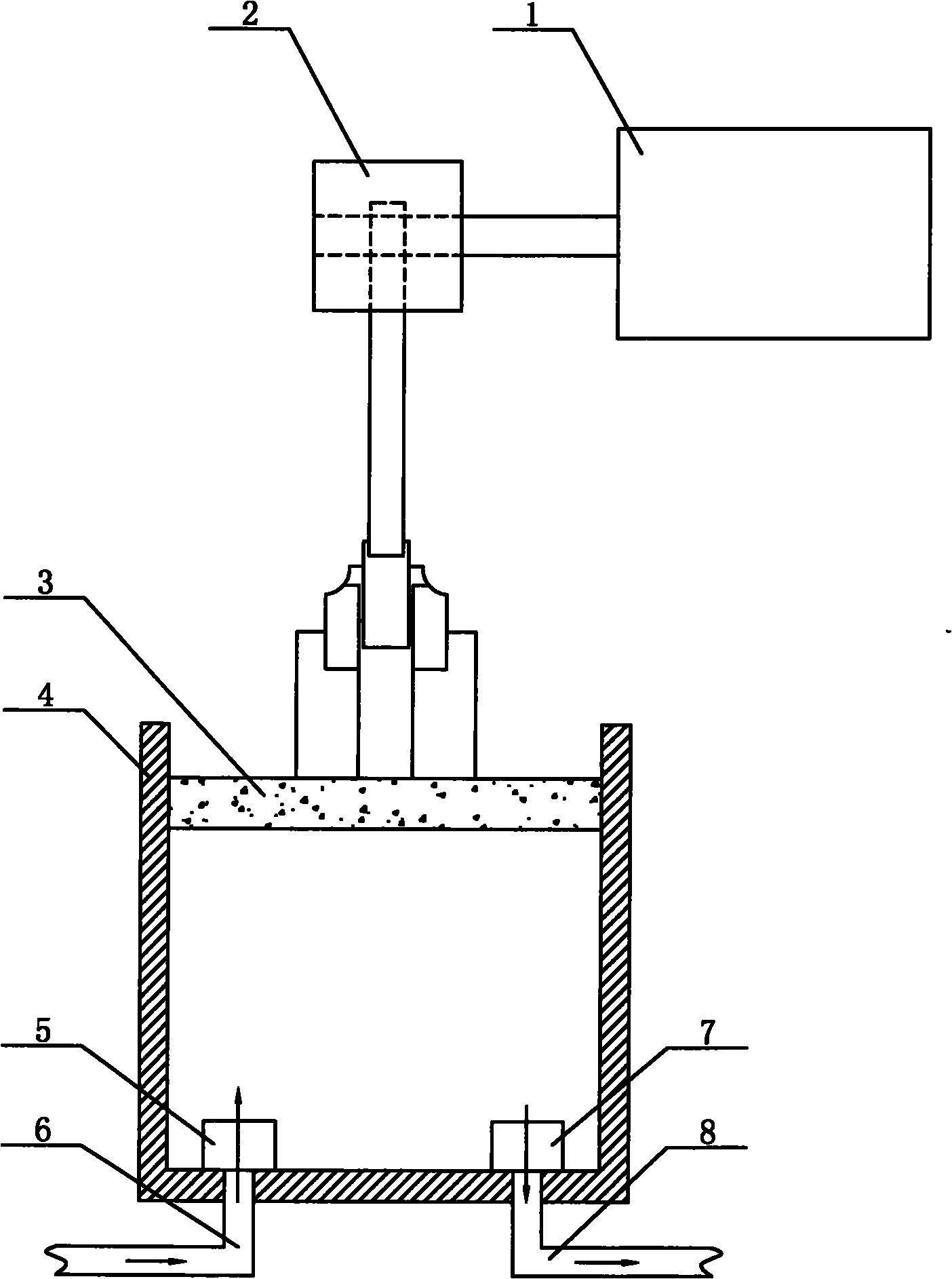 Novel metering pump