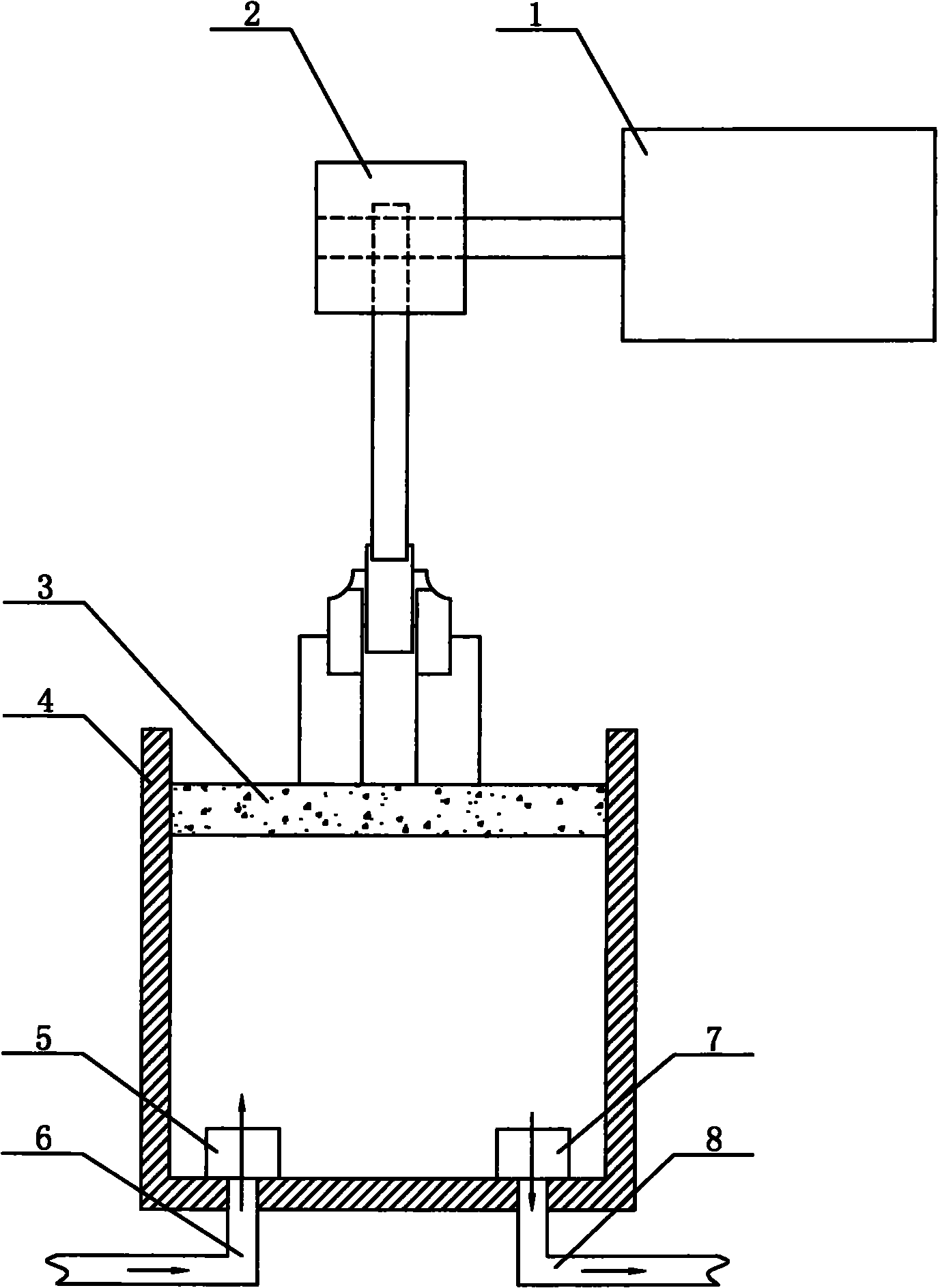 Novel metering pump