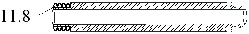 A kind of pulse hydraulic fracturing coal seam pressure relief and permeation enhancement device and pressure relief and permeation enhancement method