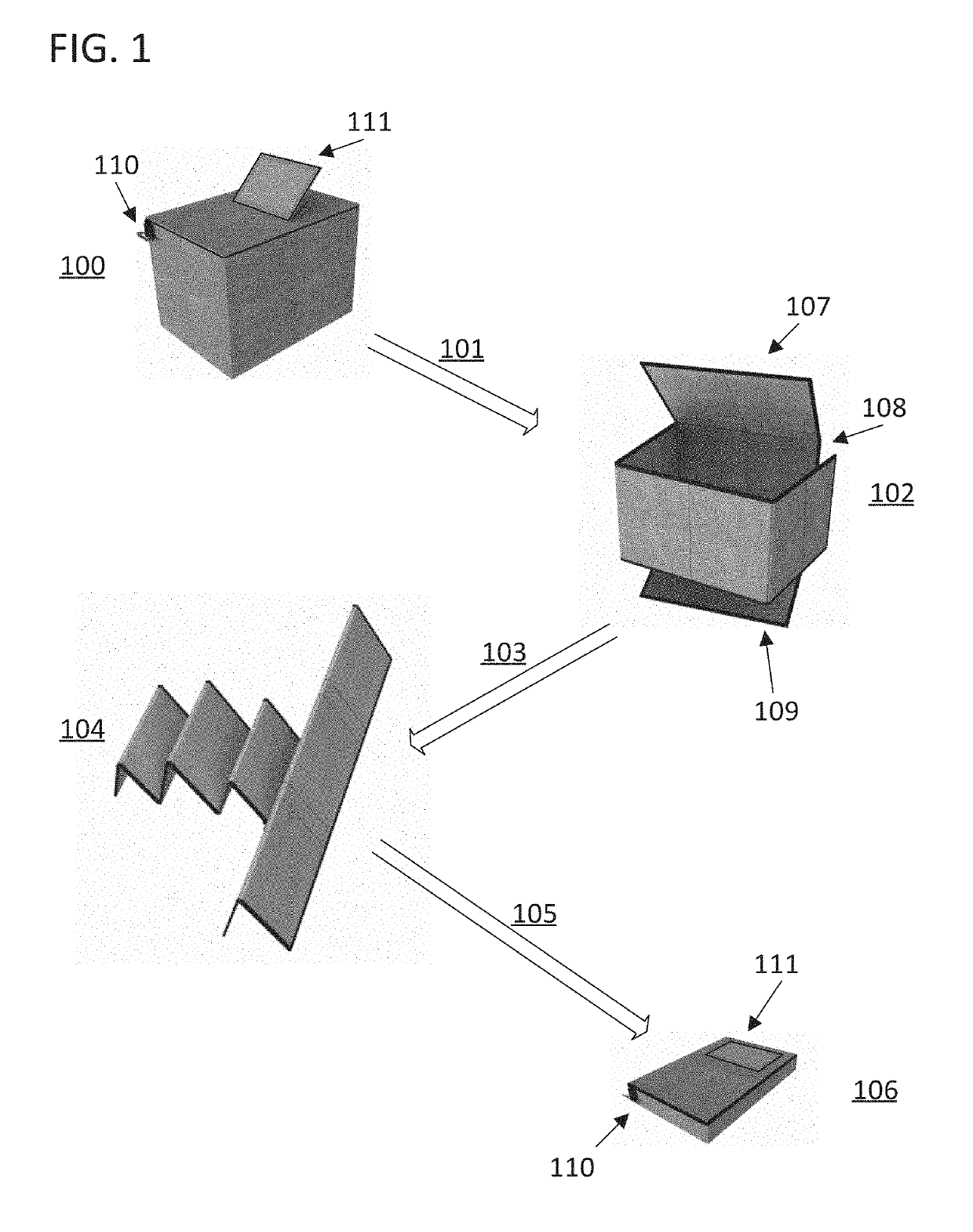 Reusable zipper-reconfigurable shipping box
