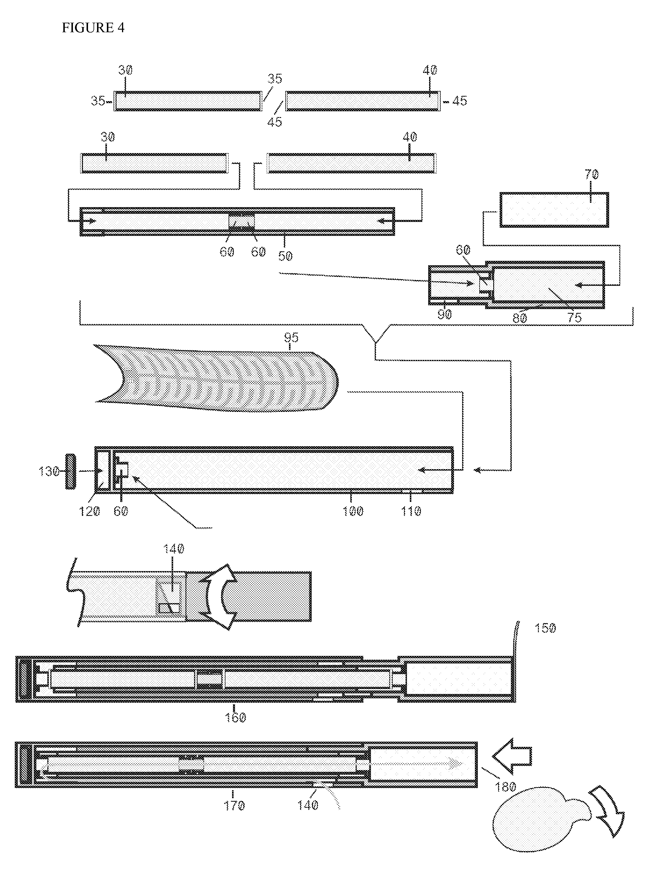 Device and method for delivery of a medicament