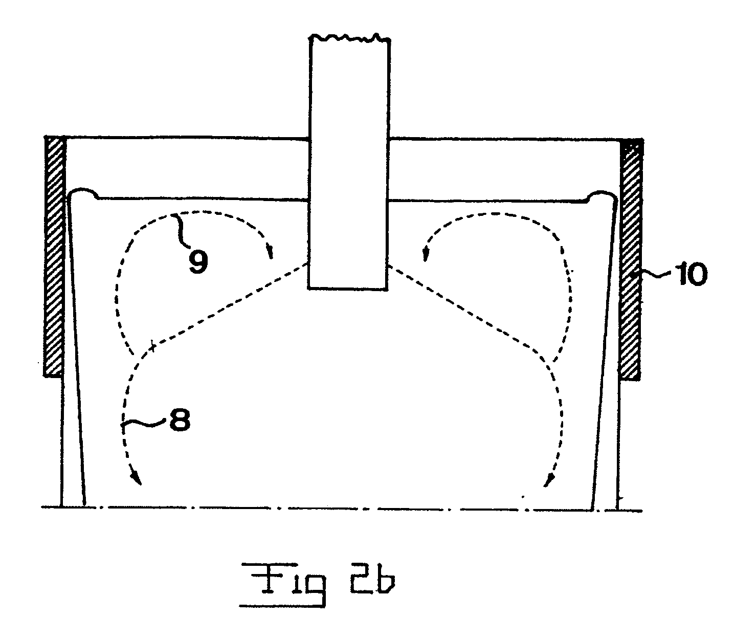 Device and a method for continuous casting