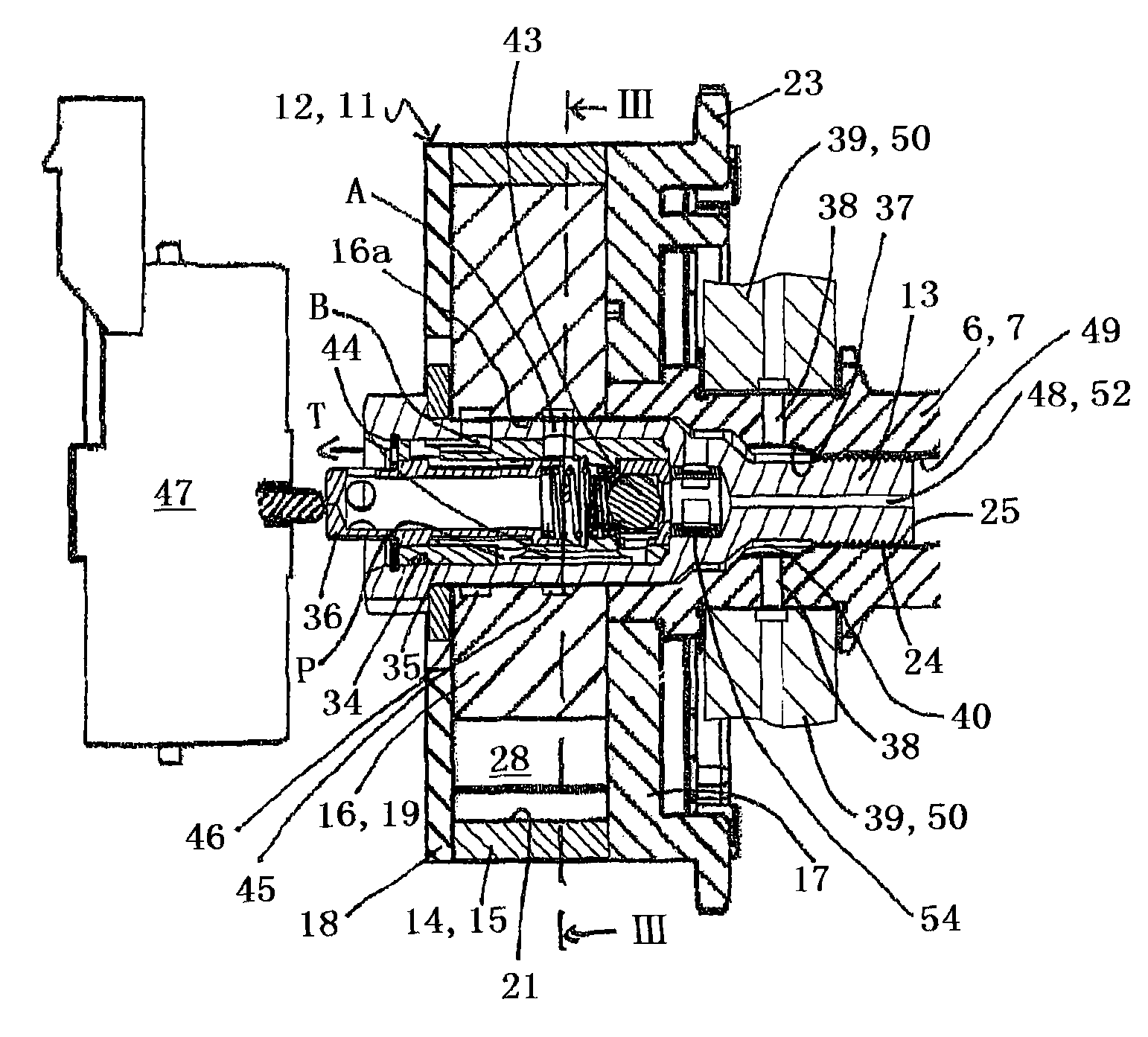 Device for variable adjustment of timing of gas exchange valves of internal combustion engine