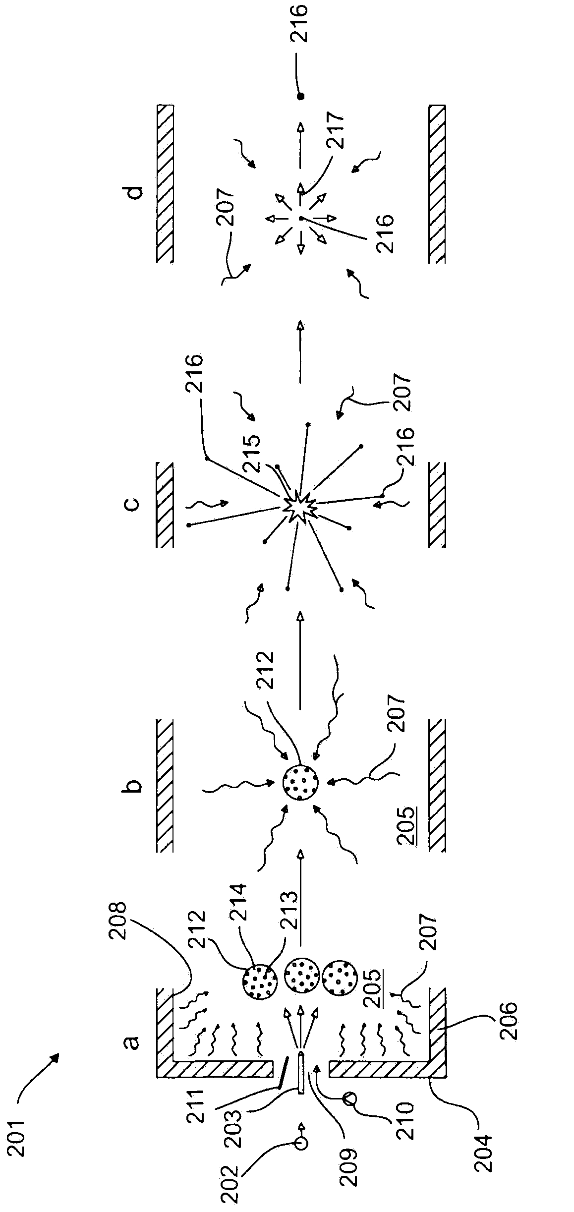 Fluid fuel burning device