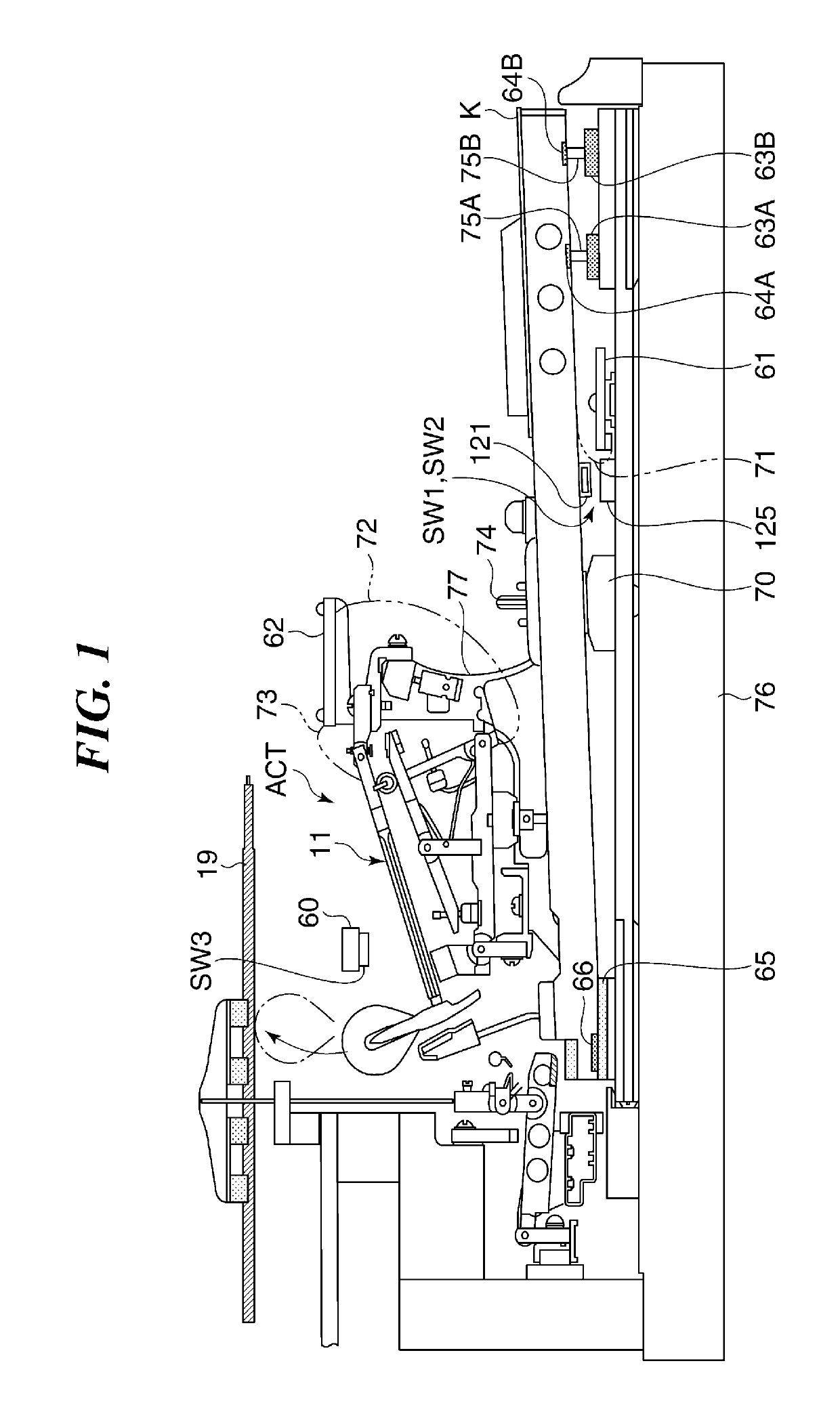 Keyboard musical instrument and method of acquiring correction information in keyboard musical instrument