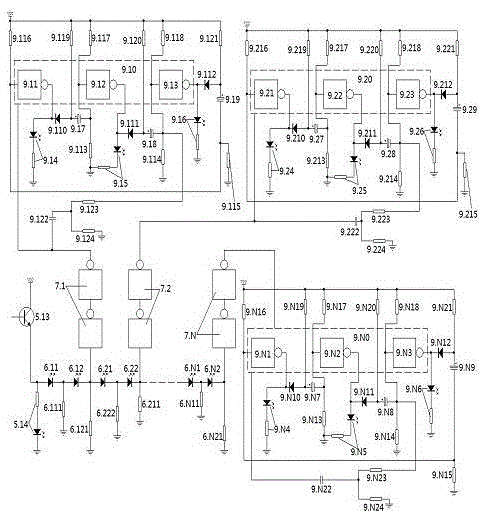 NOT gate type capacitive reactance tester