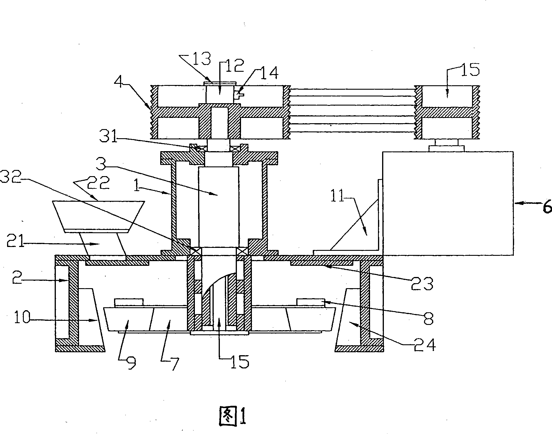 New type conical vertical mill