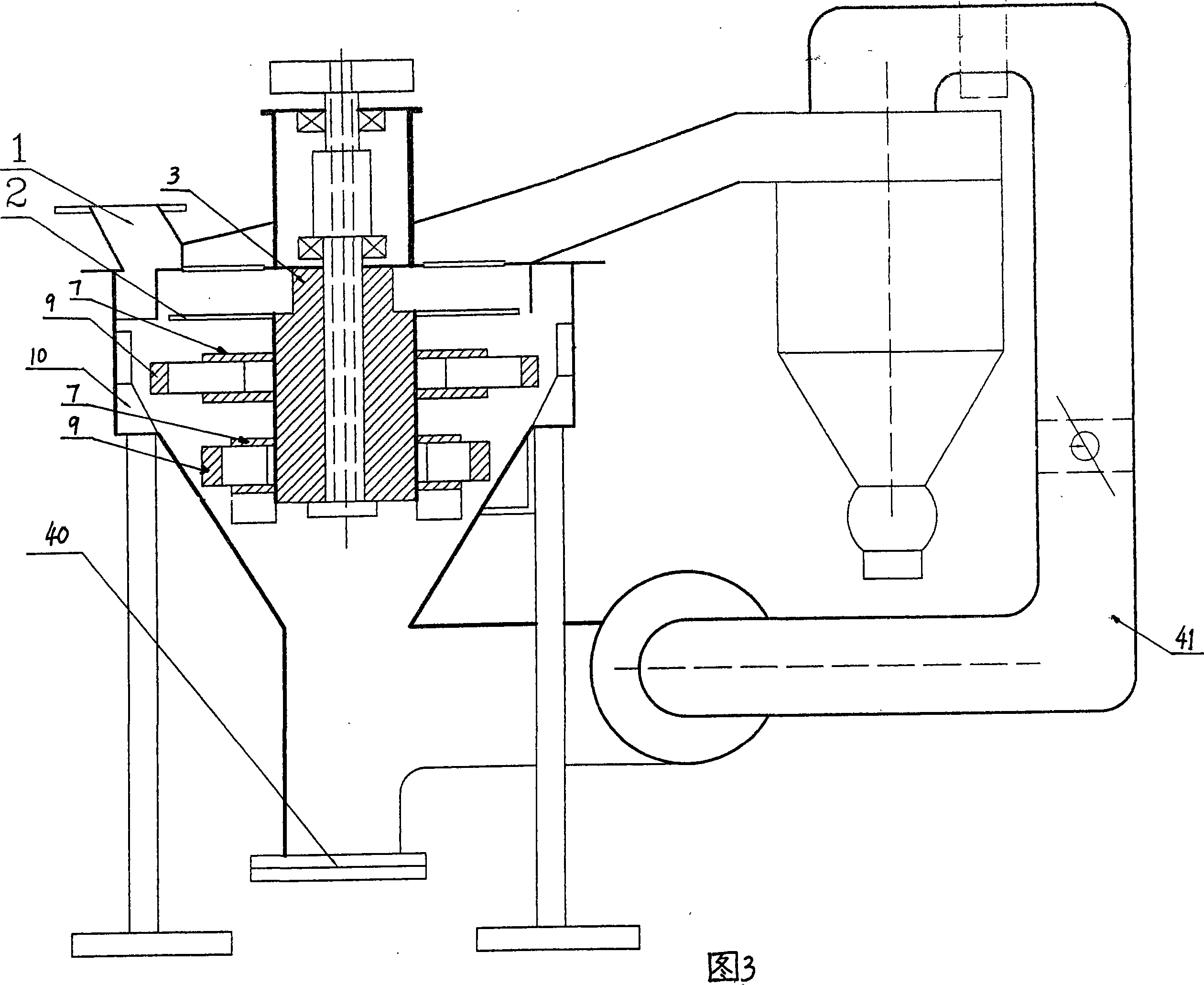 New type conical vertical mill