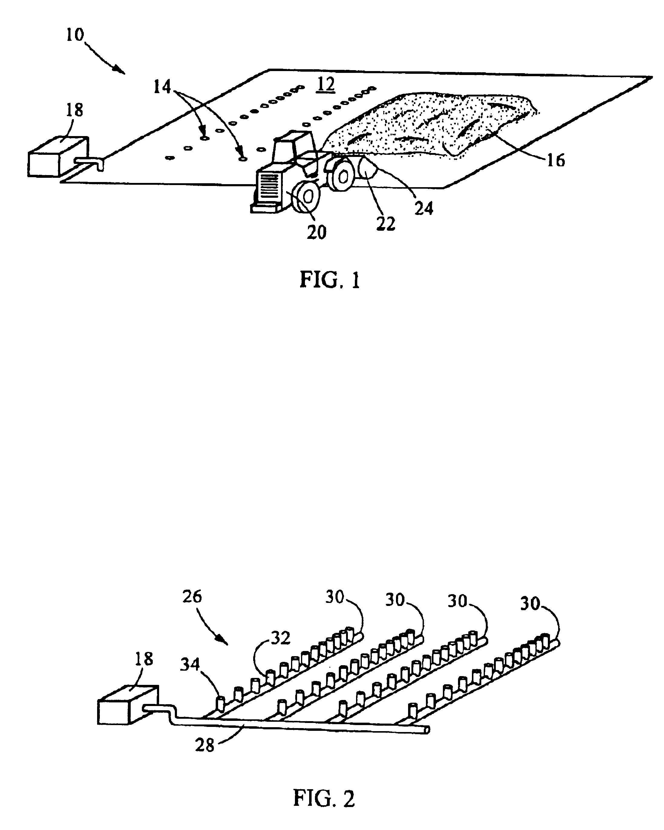 Apparatus for aerating a particulate material