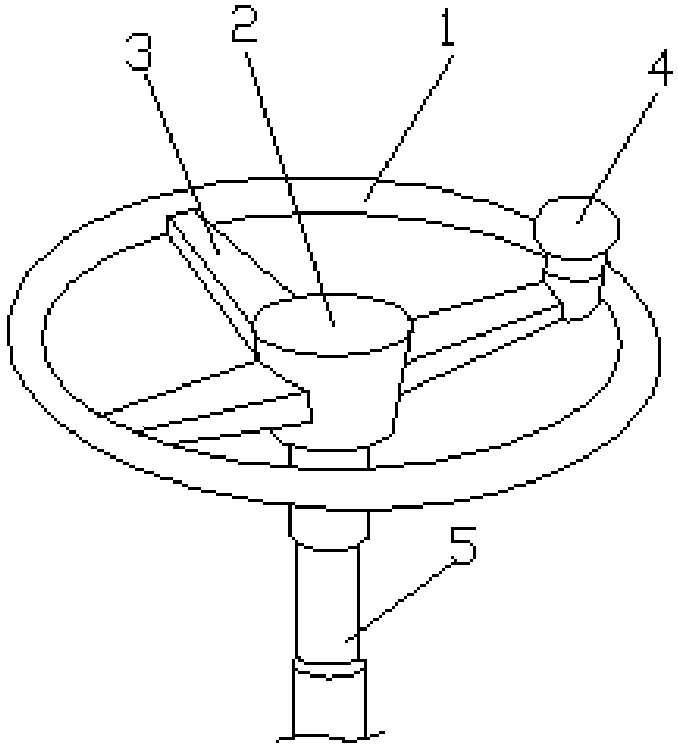 Vehicle mechanical steering wheel assembly