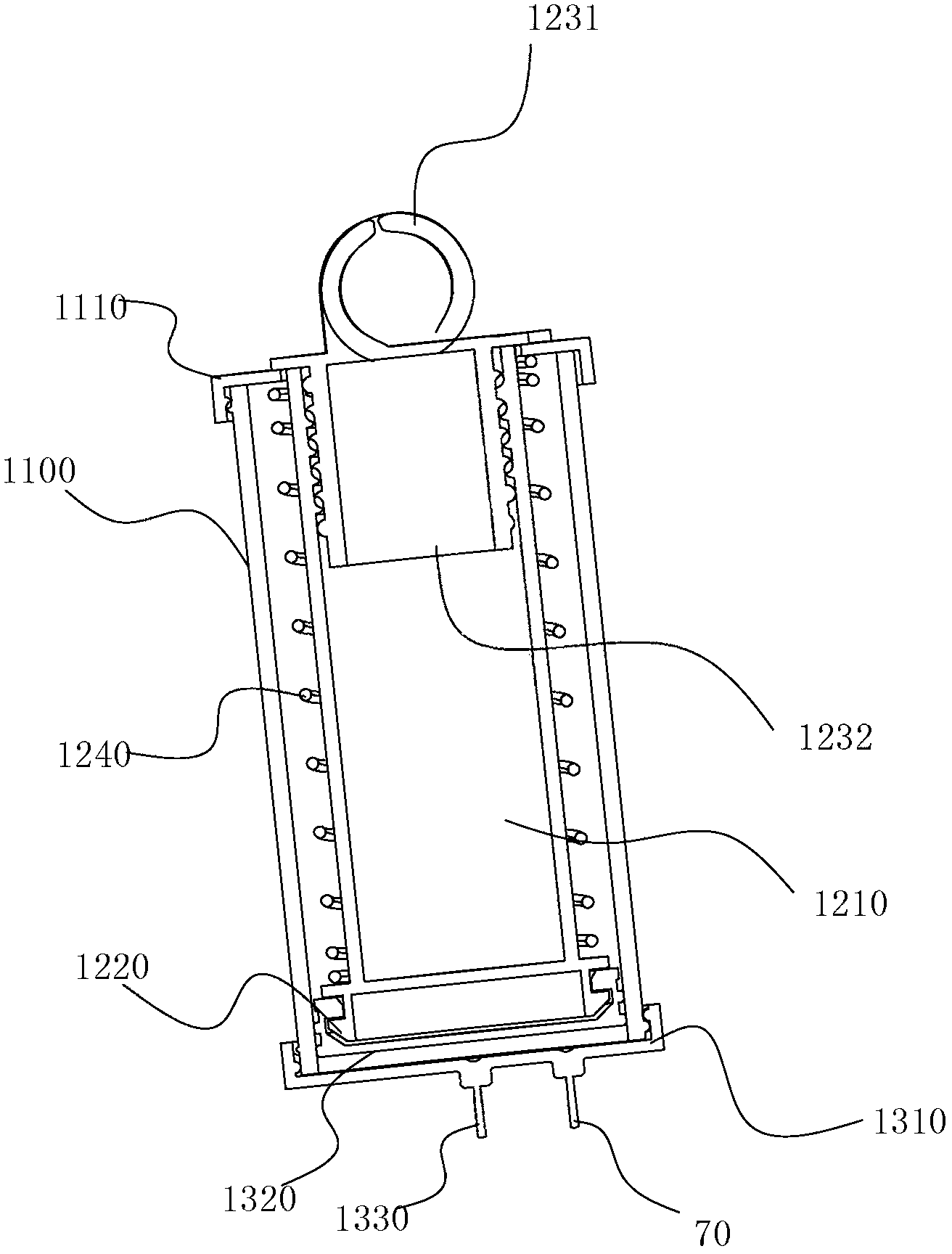 Balloon type automatic infusion device
