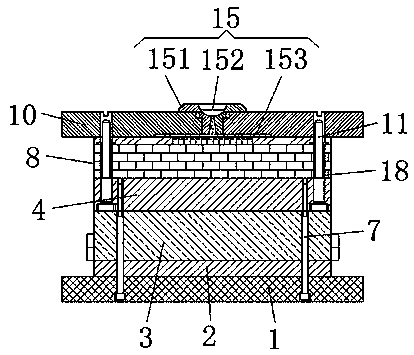 Ejection mechanism for injection molding mold