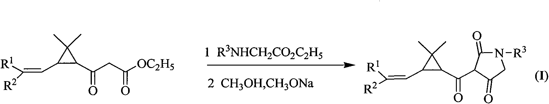 3-substituted cyclopropane carbonyl pyrrolidine-2,4-diketone and herbicidal activity thereof