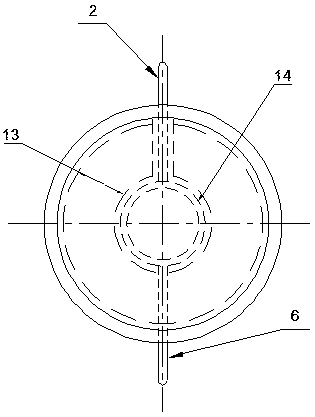 Vacuum diffusion welding method for protective layer of miniature high-temperature oxygen concentration sensor