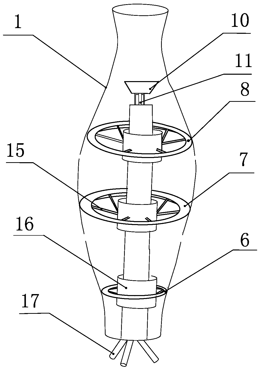 A detachable plant landscape forming mold and forming method for building an ecological factory