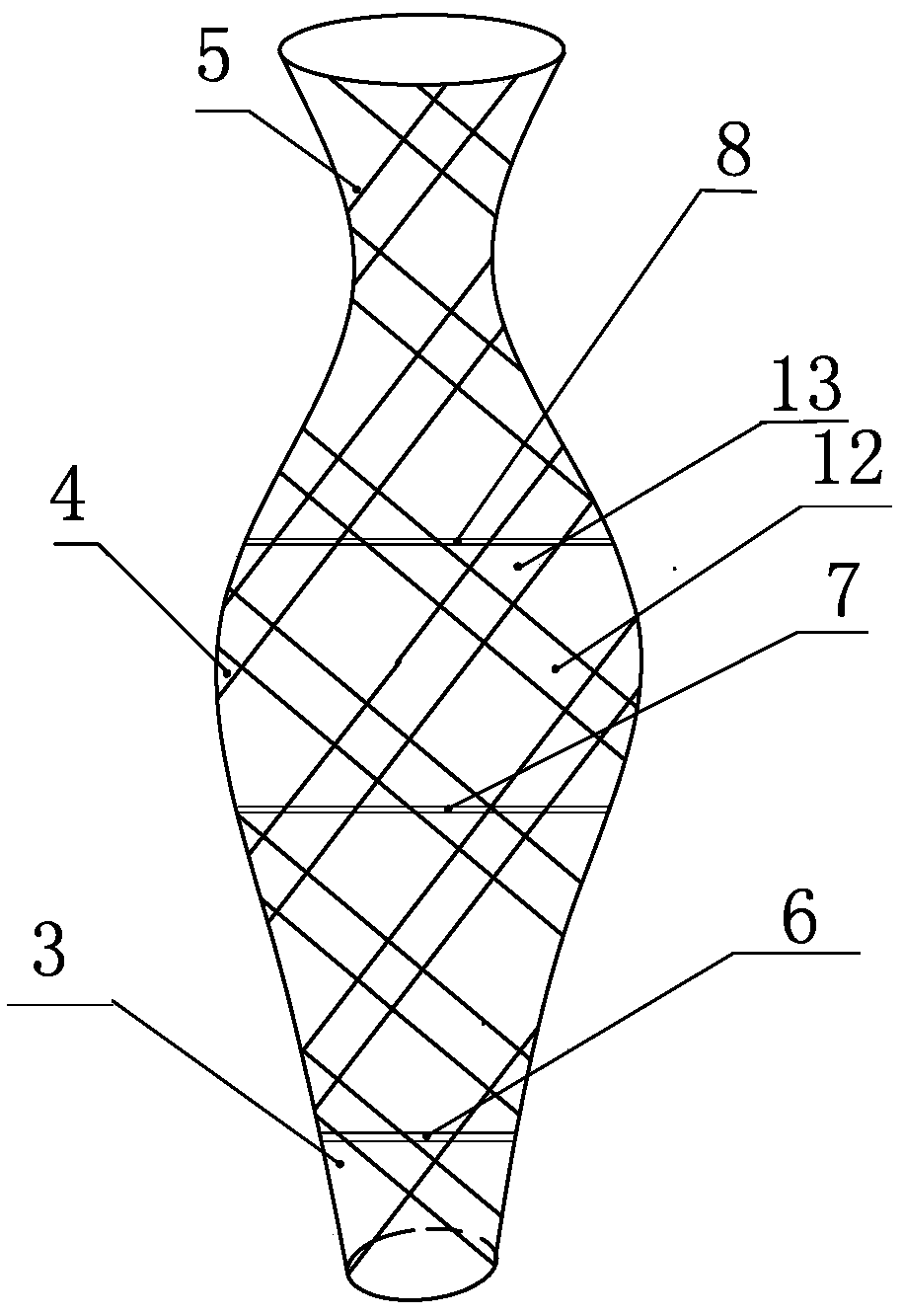 A detachable plant landscape forming mold and forming method for building an ecological factory