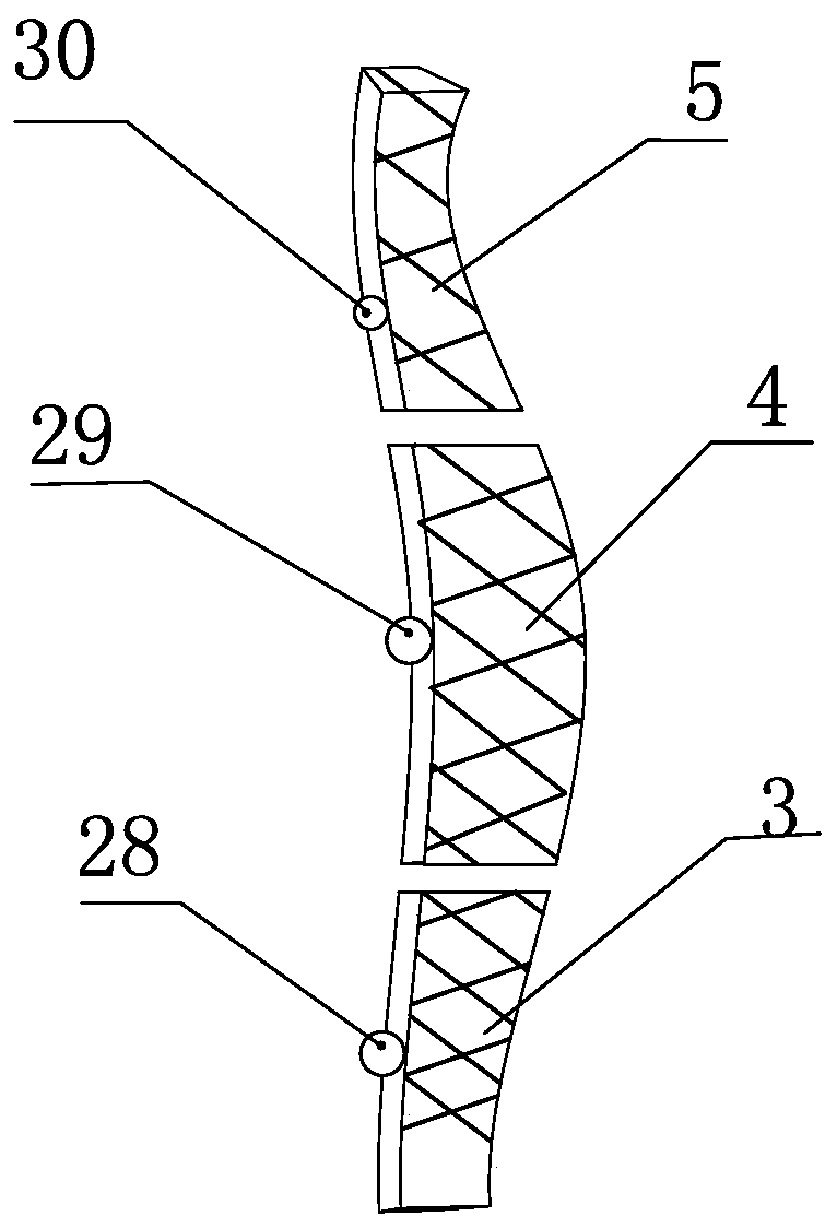 A detachable plant landscape forming mold and forming method for building an ecological factory