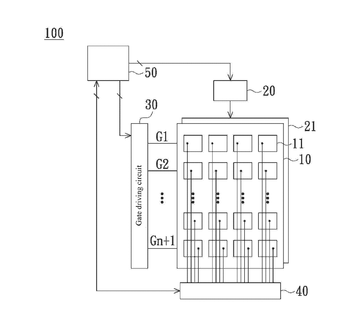 In-cell touch display device and operating method thereof