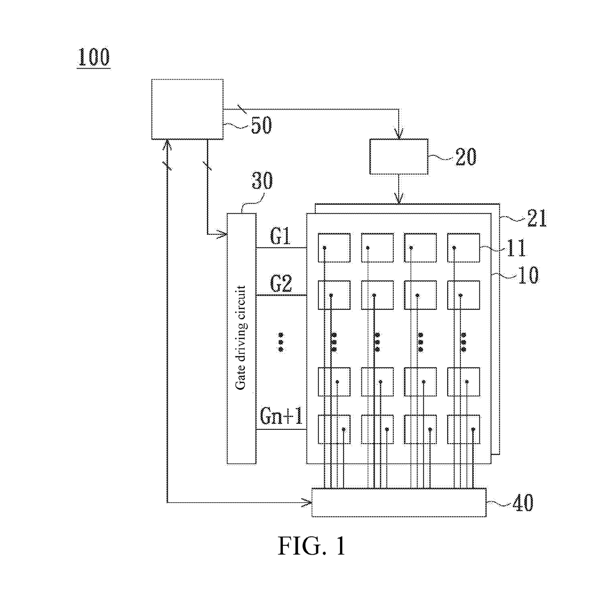 In-cell touch display device and operating method thereof