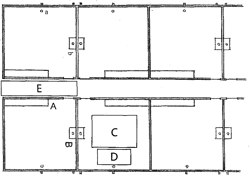 Environmentally-friendly dry odorless pig raising method and pigsty thereof