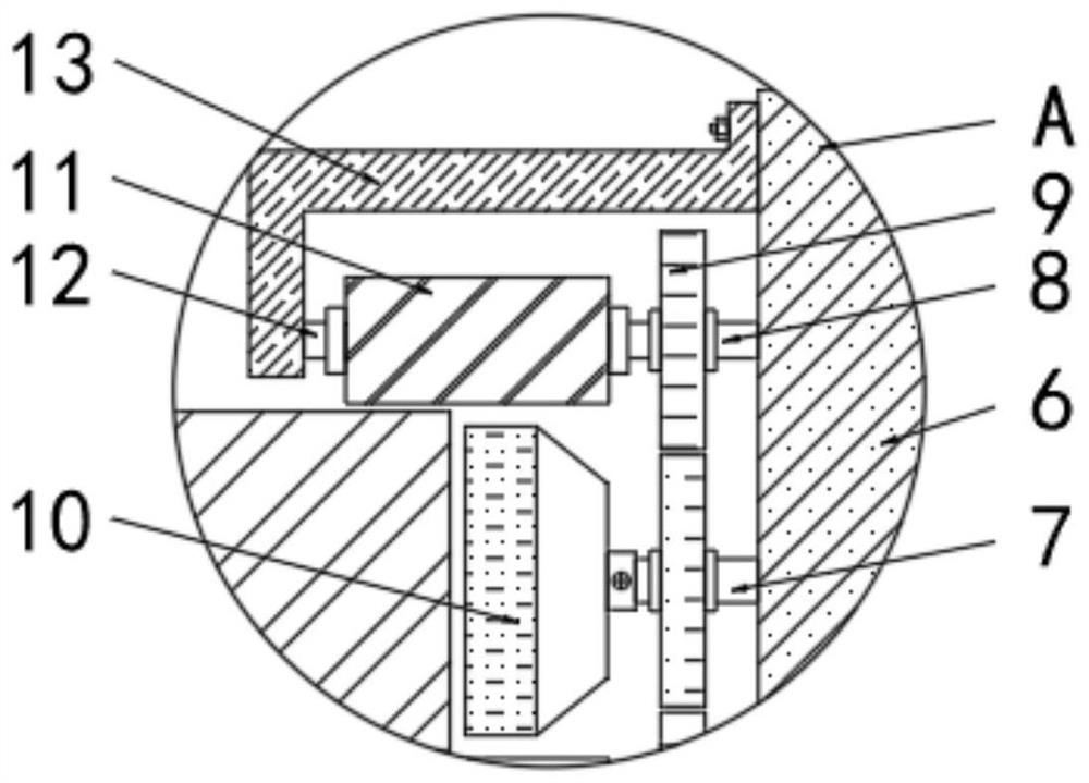 Stainless steel plate deburring equipment for high-voltage switch cabinet