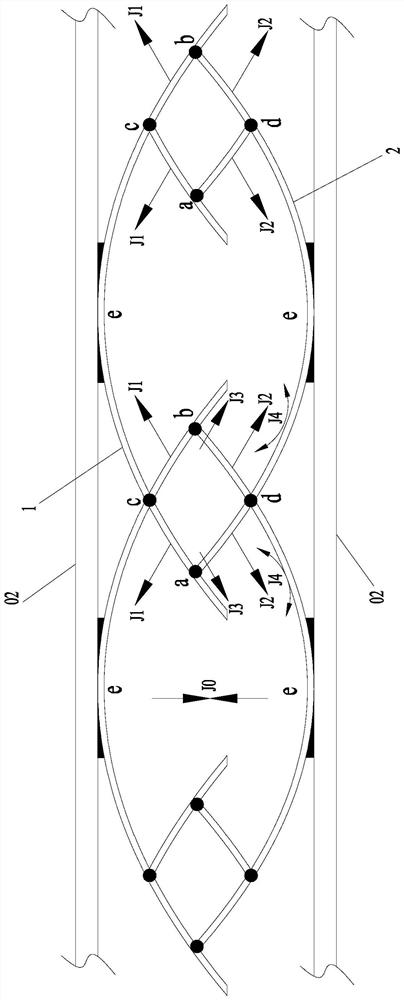 Sheet type buffer device for new energy automobile battery