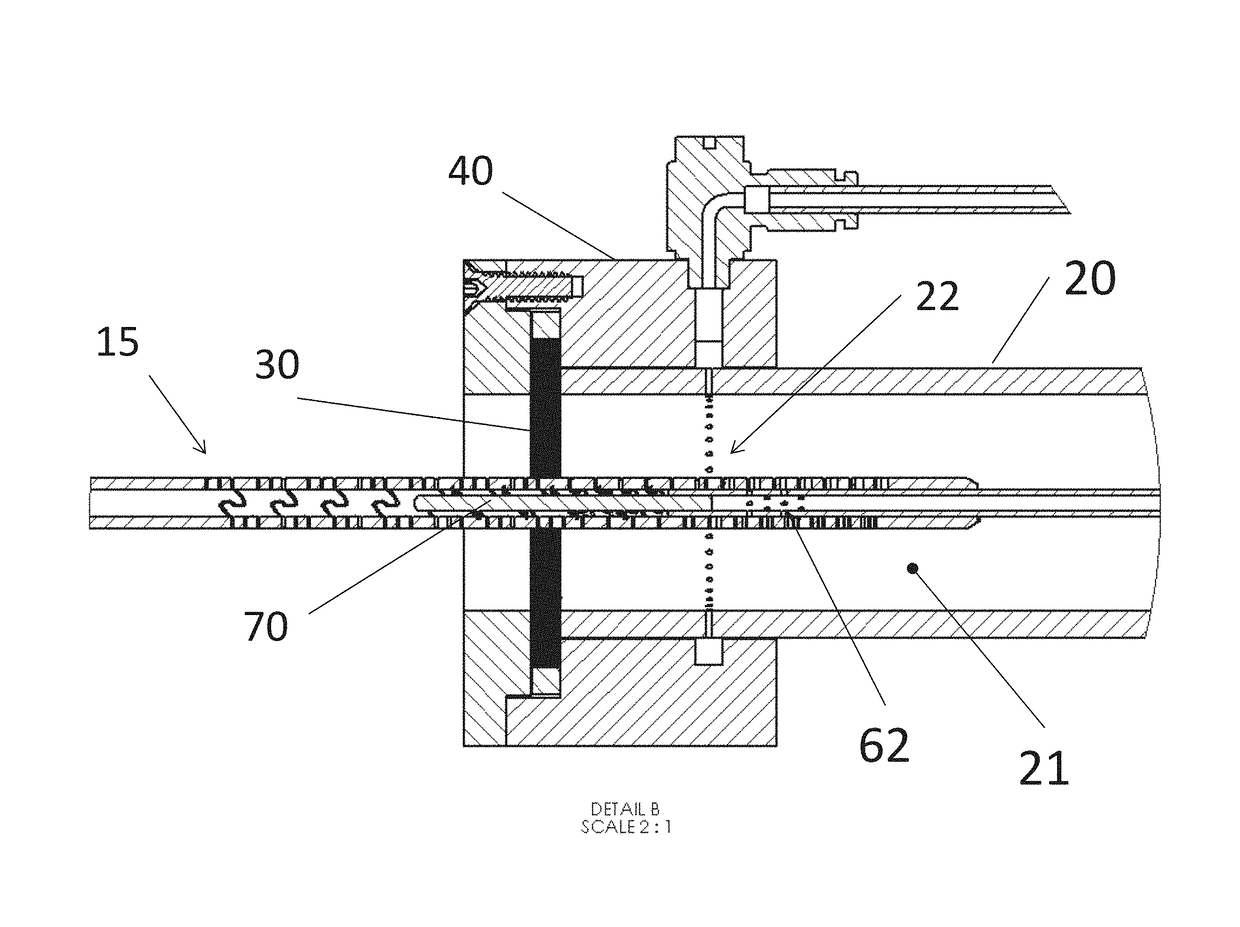 Cannulated instrument flushing and cleaning instrument