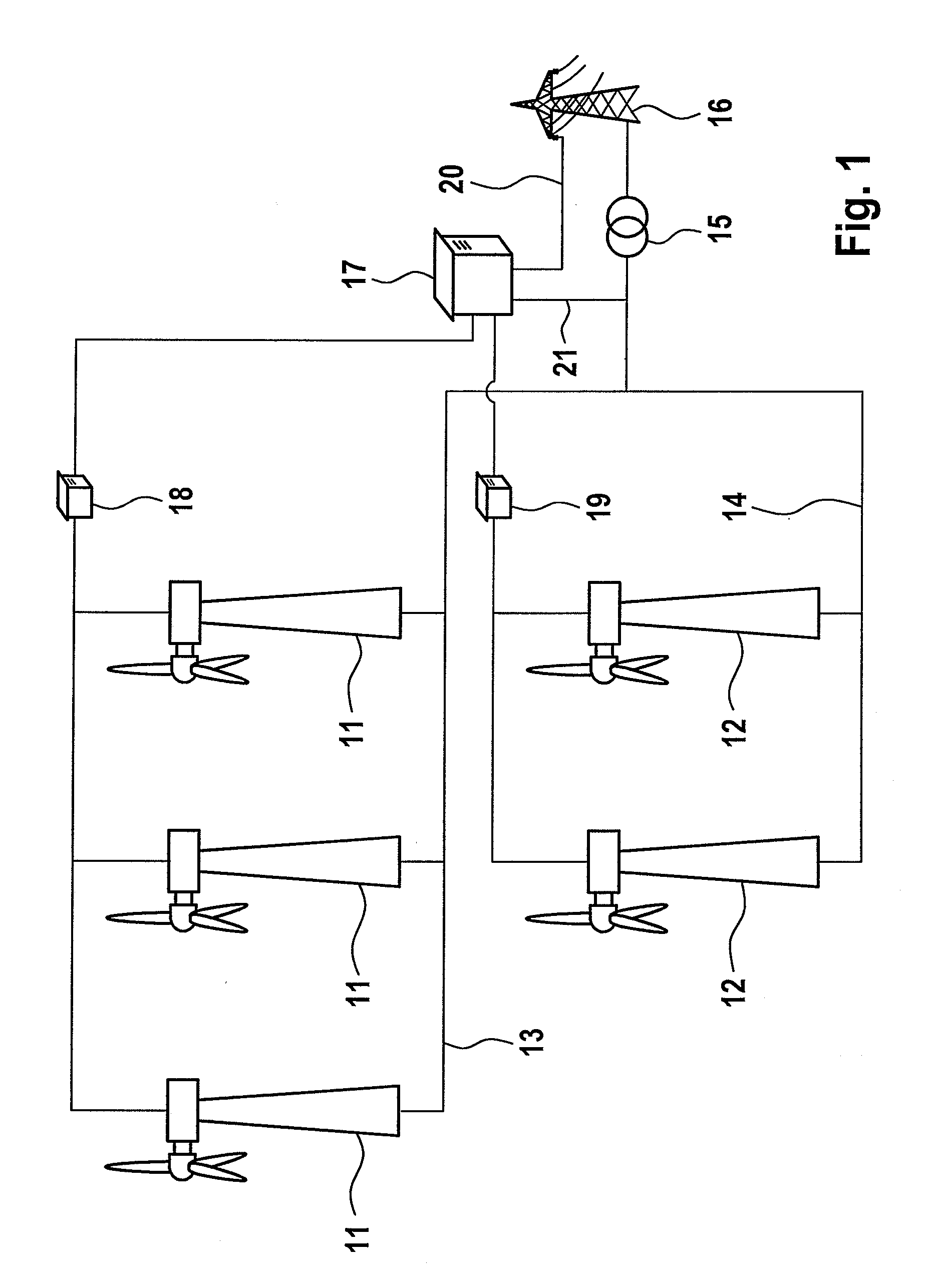 Wind farm and method for controlling a wind farm