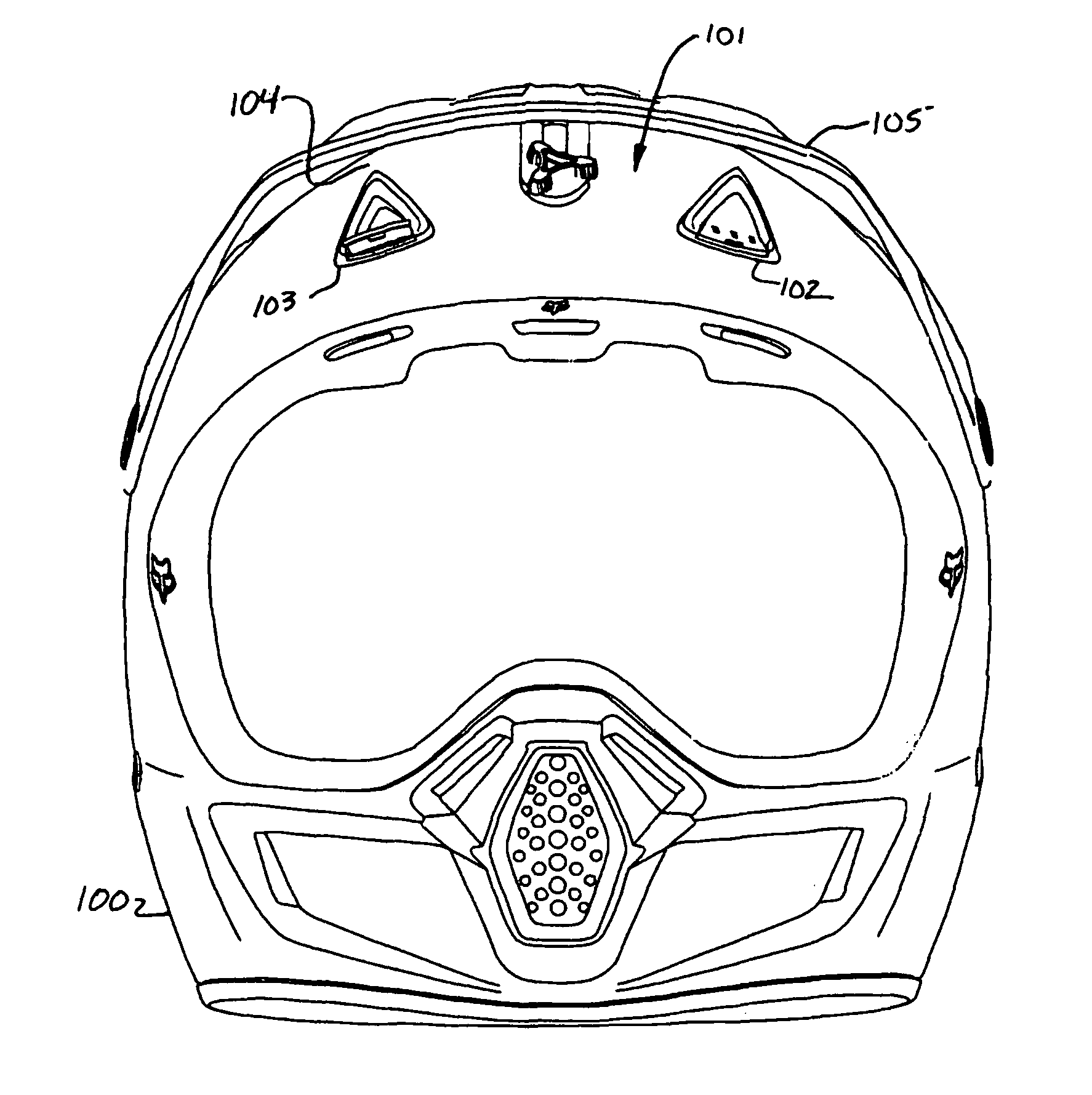 Low profile helmet vents and venting system