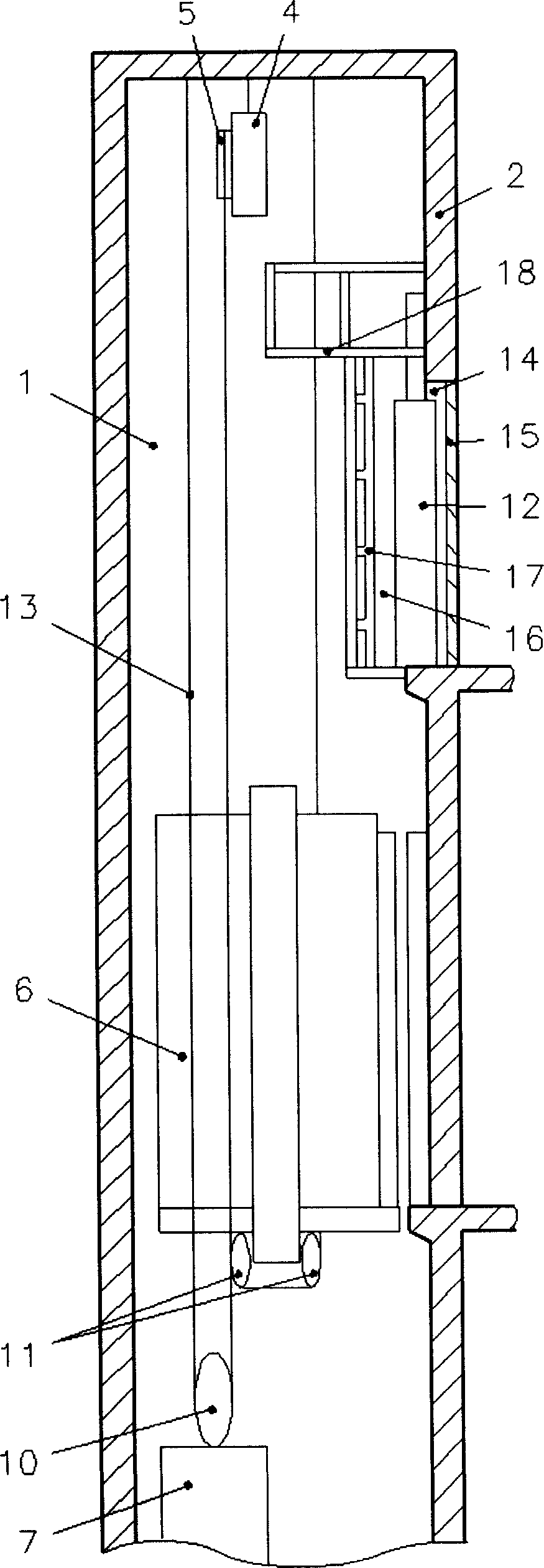 Elevator device without equipment room