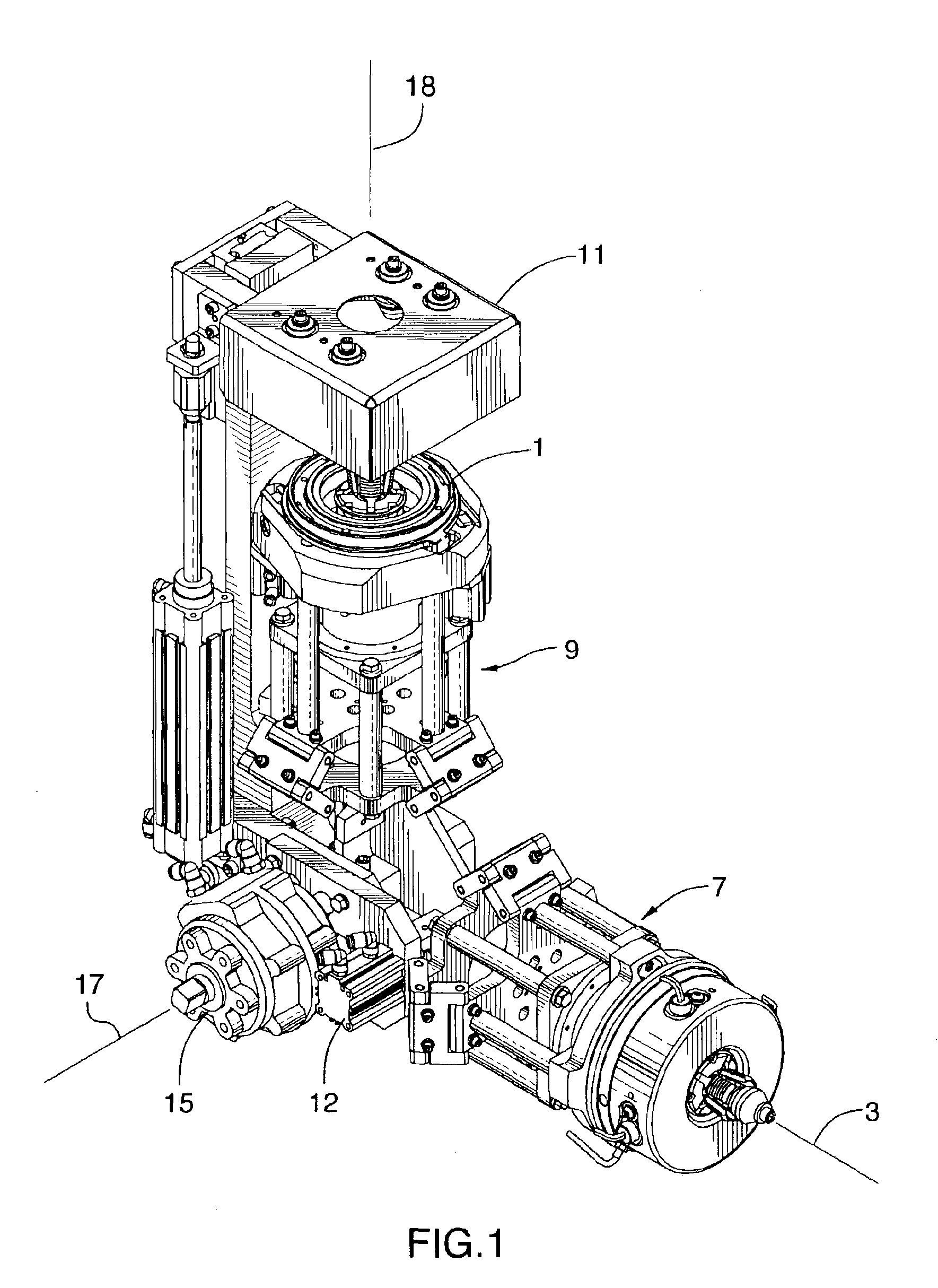 Combination tool with automated tool change for robot assisted assembly