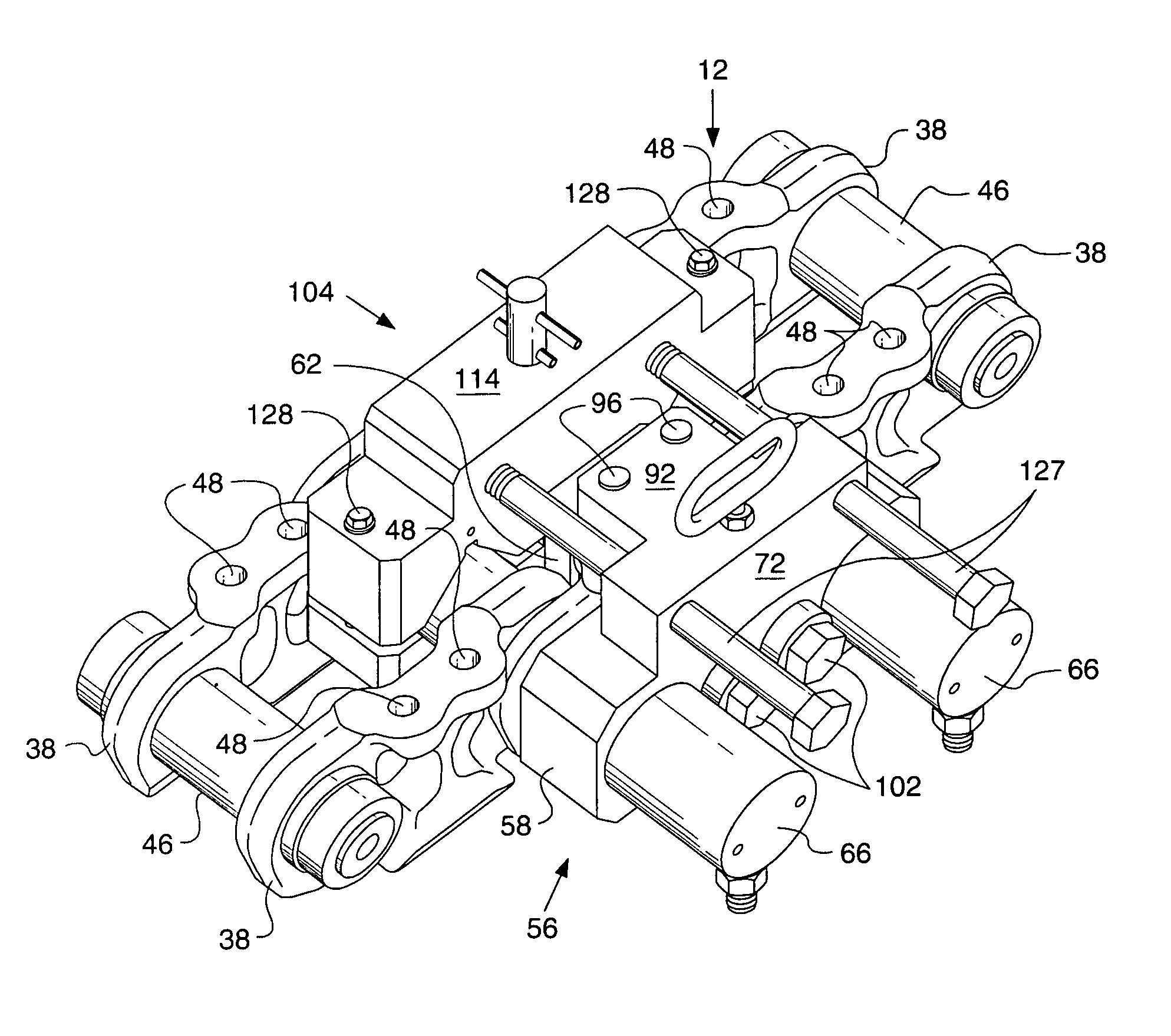 Method and apparatus for disassembling a track chain