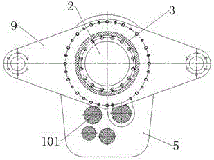 Novel special speed reducer for boring machine